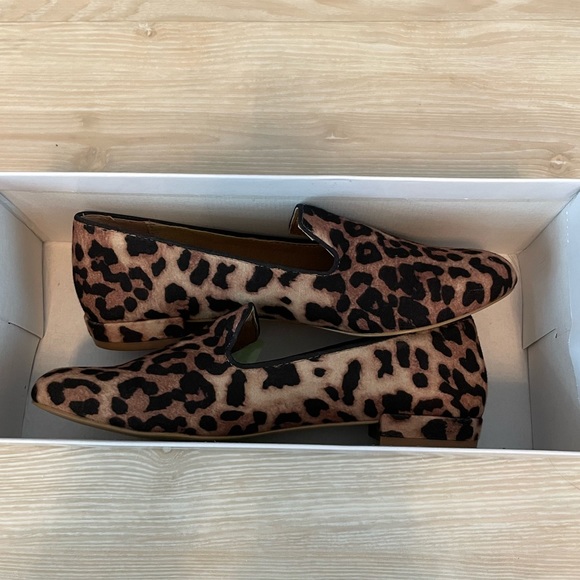 Steve Madden Sol Leopard Loafers - Picture 1 of 9